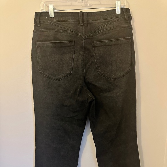 Wit & Wisdom Black Cropped Frayed Hem Jeans — Women’s Size 12 - Picture 4 of 4